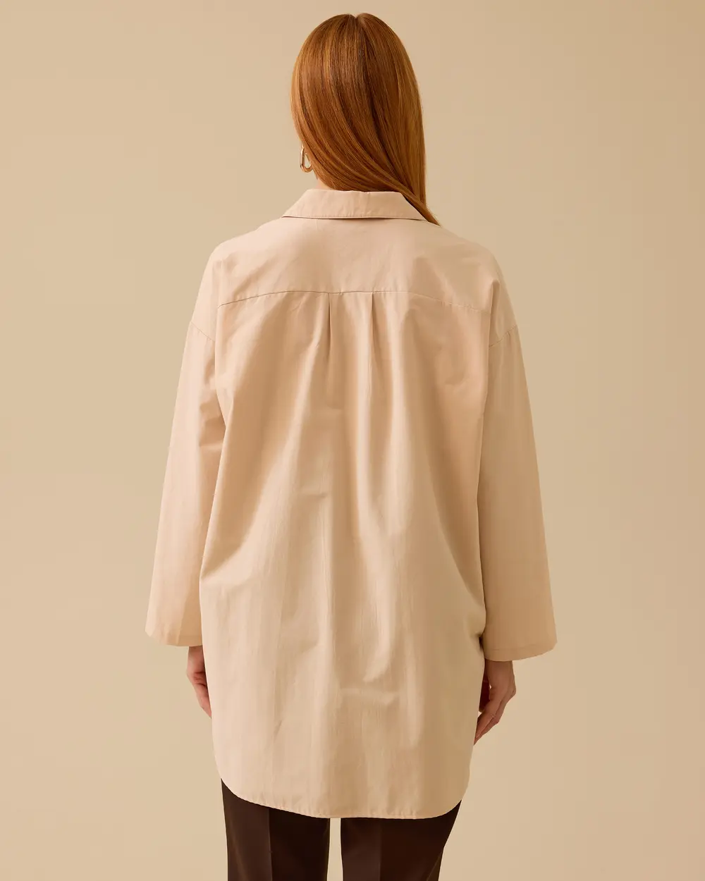 Oversized Foldable Sleeve Shirt
