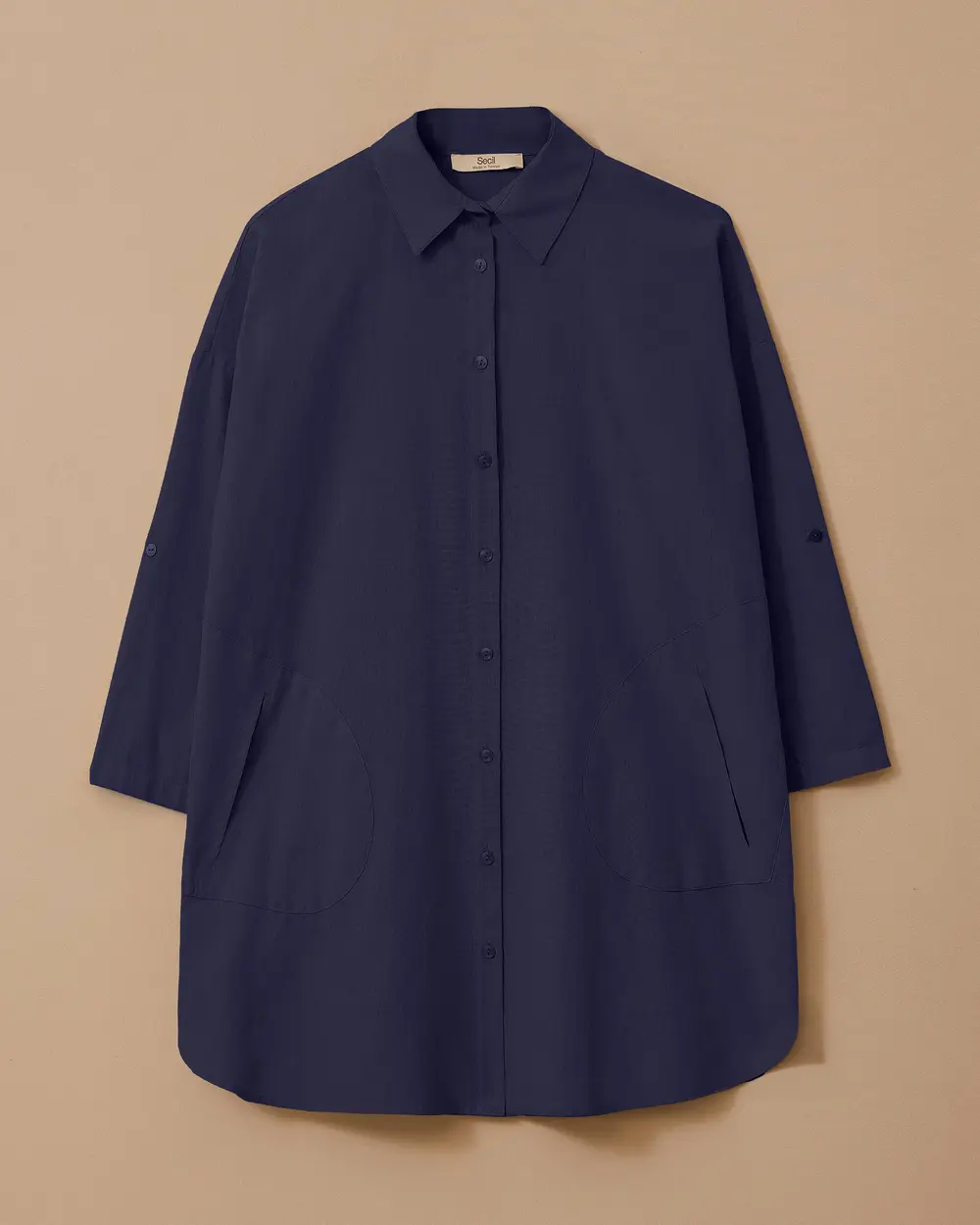 Oversized Foldable Sleeve Shirt