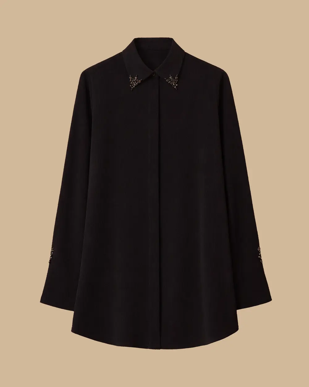 Stone Detailed Shirt