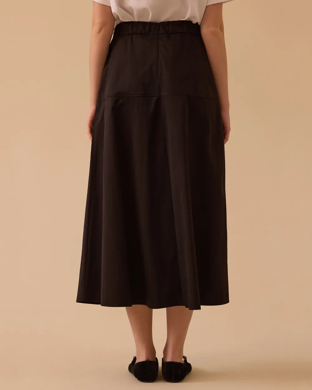 Cepli Bağlama Detaylı Paraşüt Etek