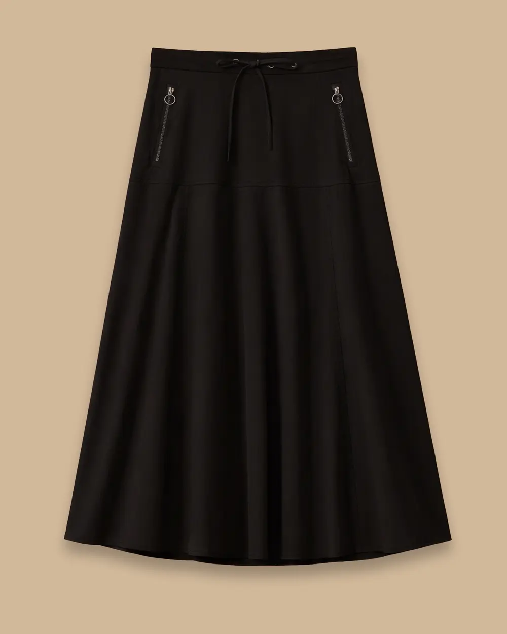 Cepli Bağlama Detaylı Paraşüt Etek