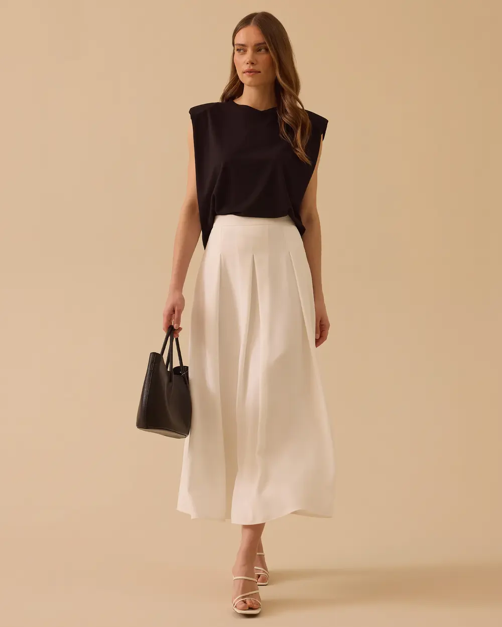 Pile Detaylı Kloş Etek