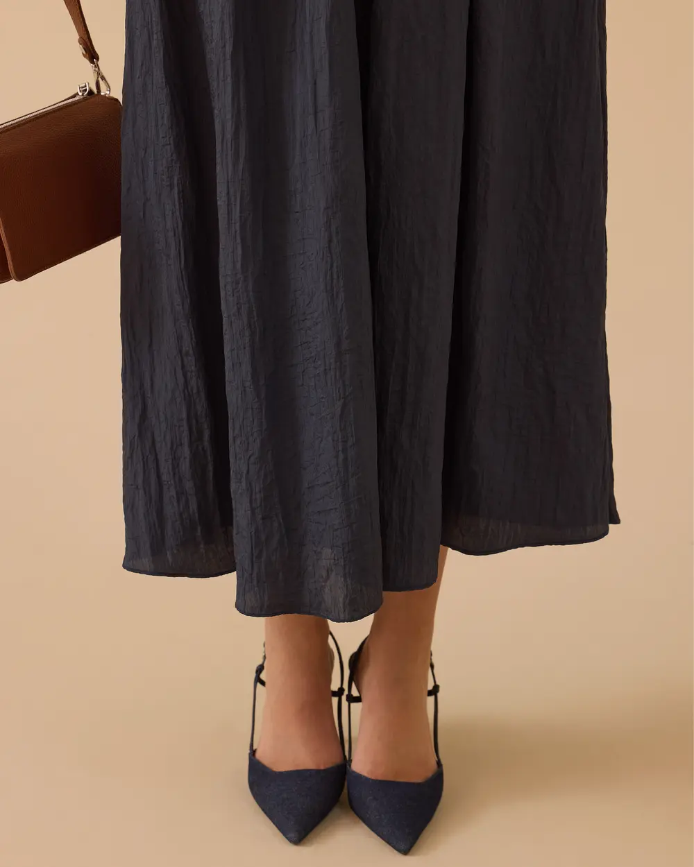 Elastik Bel Uzun Etek