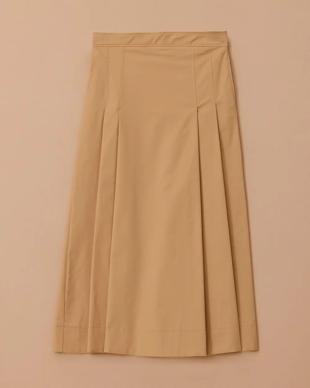 Pleated Long Skirt