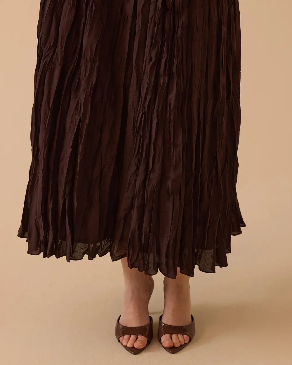 Kırışık Dokulu Etek