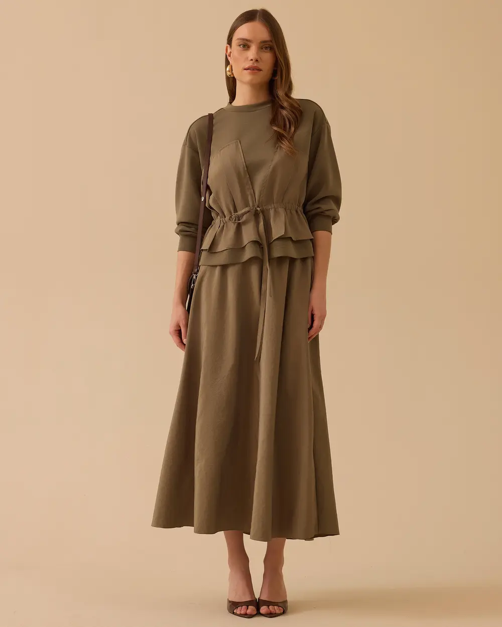 Bağcıklı Uzun Etek