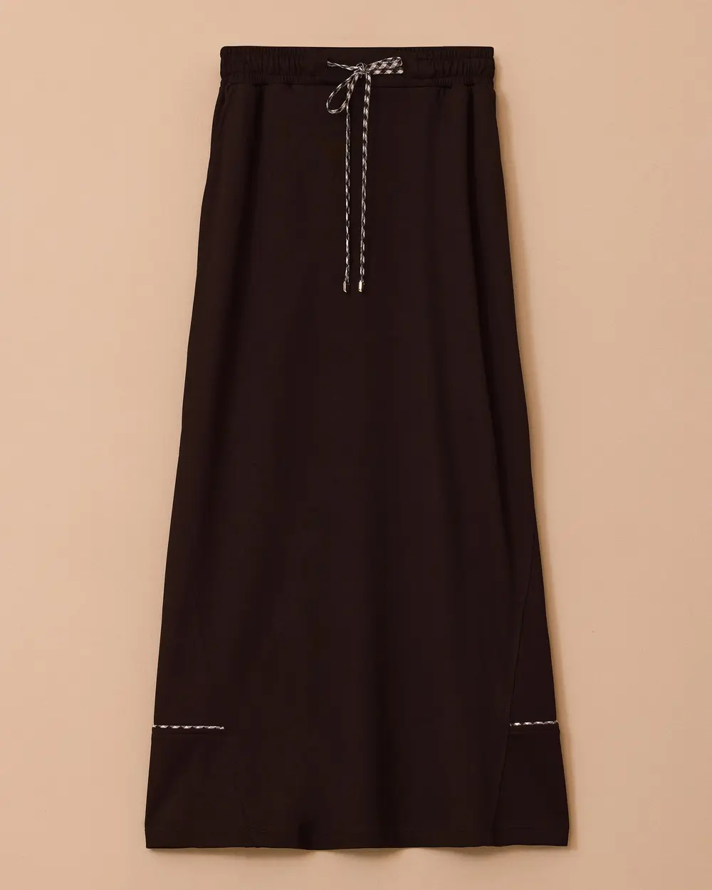 Lace-up Pocket Detailed Skirt