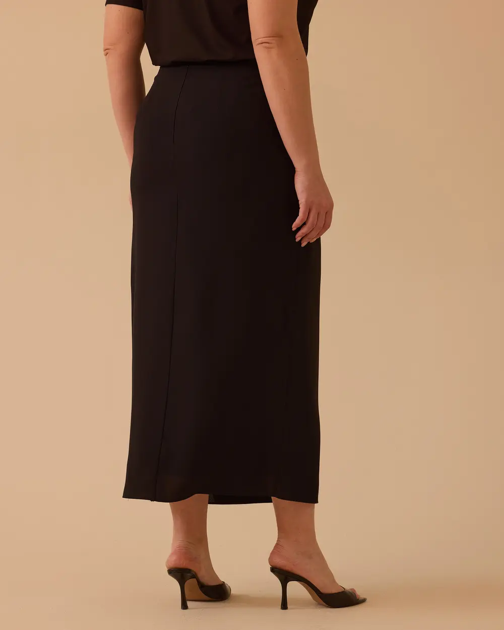 Plus Size Ankle Length Classic Skirt