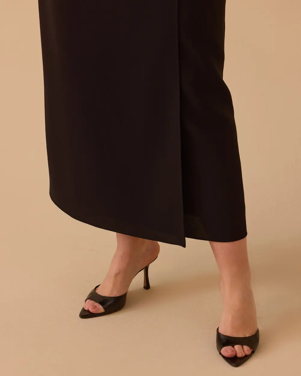 Plus Size Ankle Length Classic Skirt