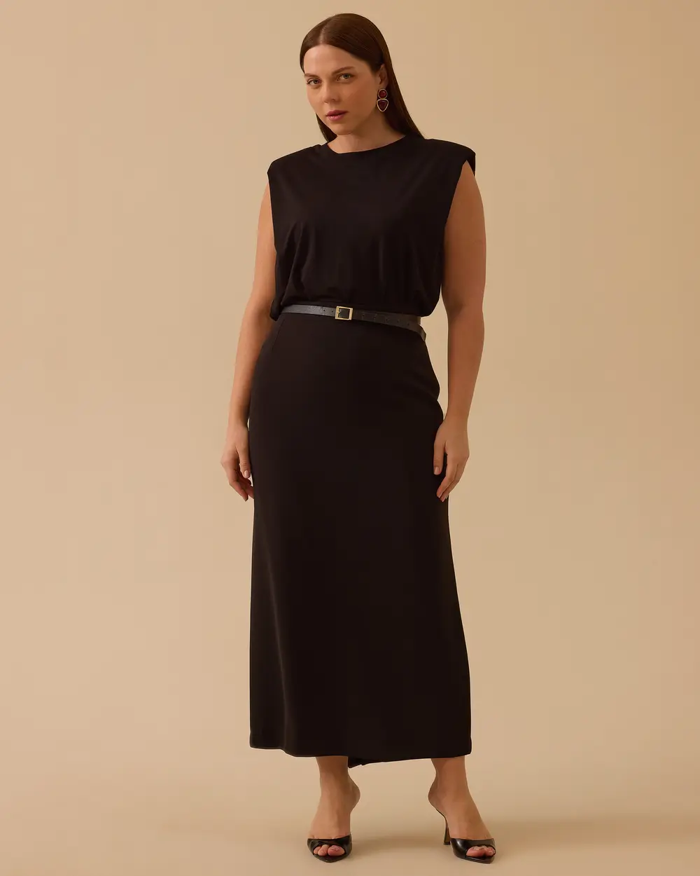 Büyük Beden Basic Klasik Etek