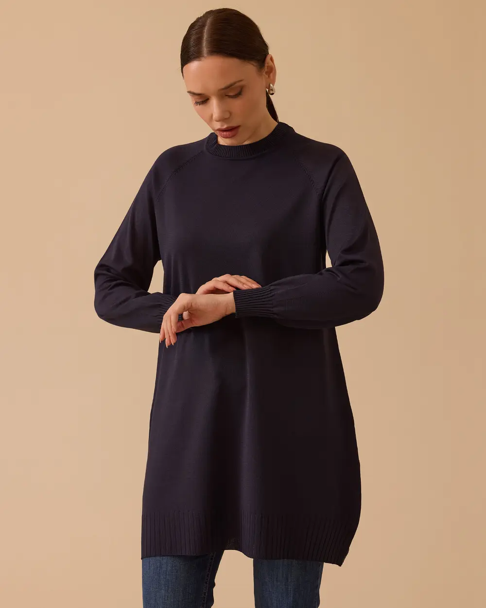 Örme Basic Triko Tunik