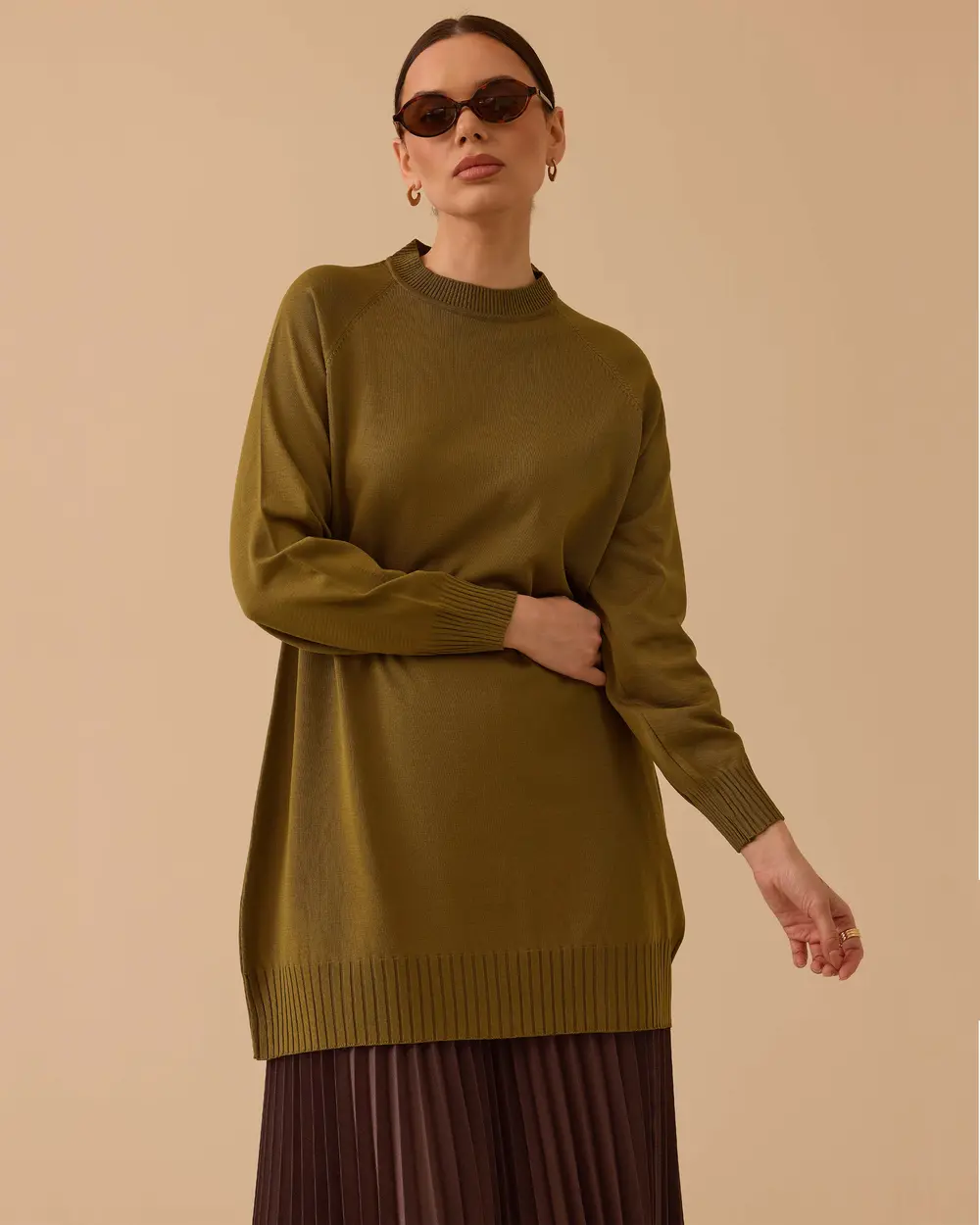 Örme Basic Triko Tunik