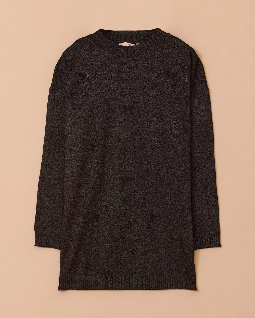 Fiyonk Detaylı Triko Bluz