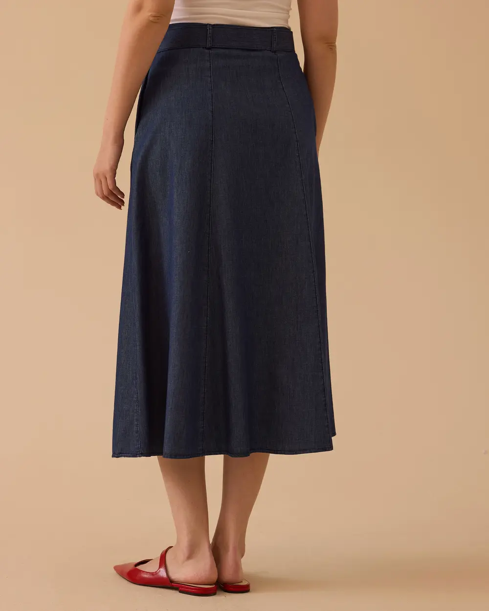 Kemerli Cepli Jean Etek