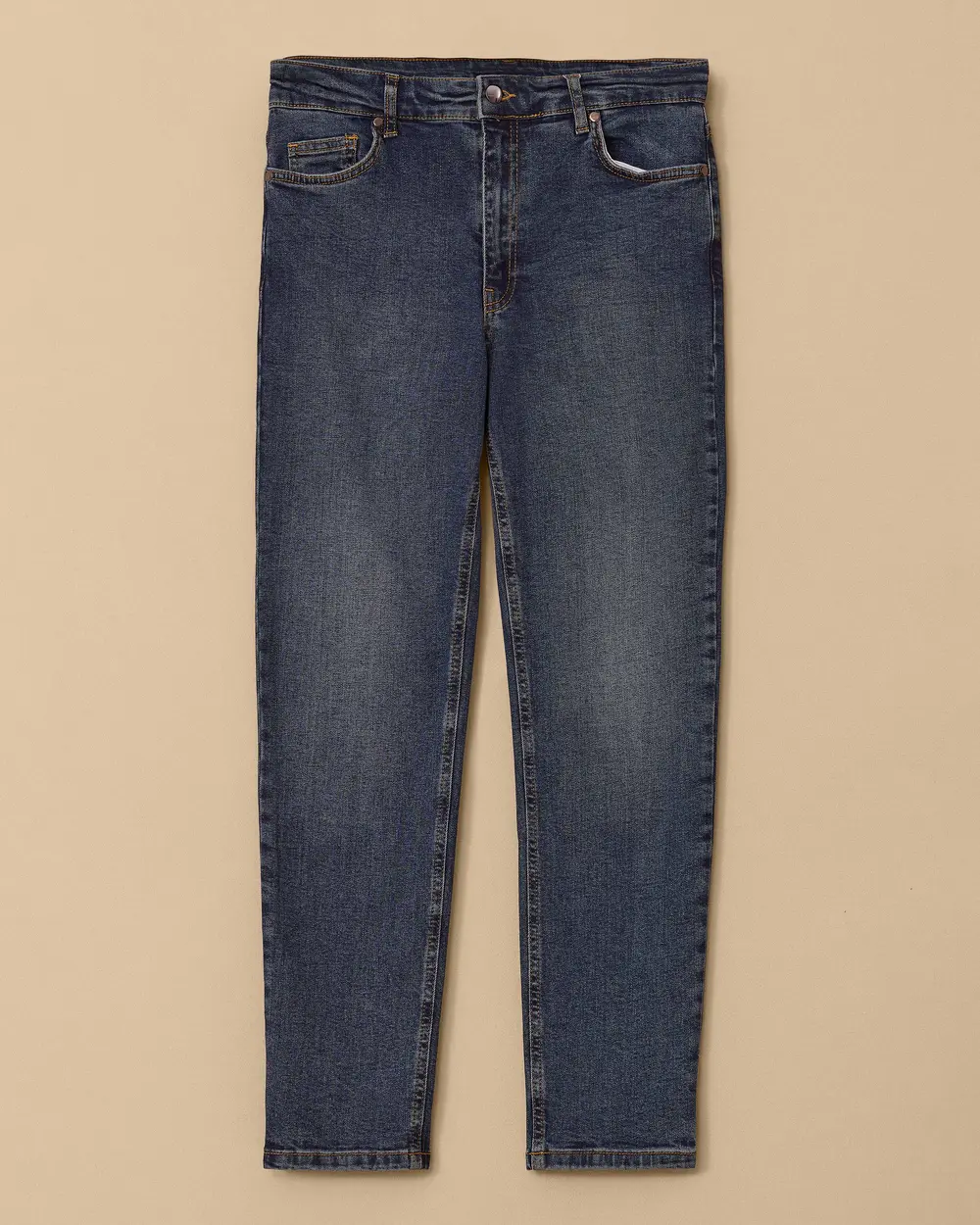 High Waist Ankle Length Jean Pants