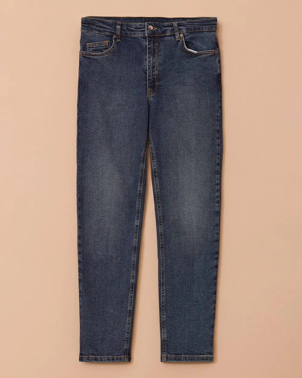 High Waist Ankle Length Jean Pants