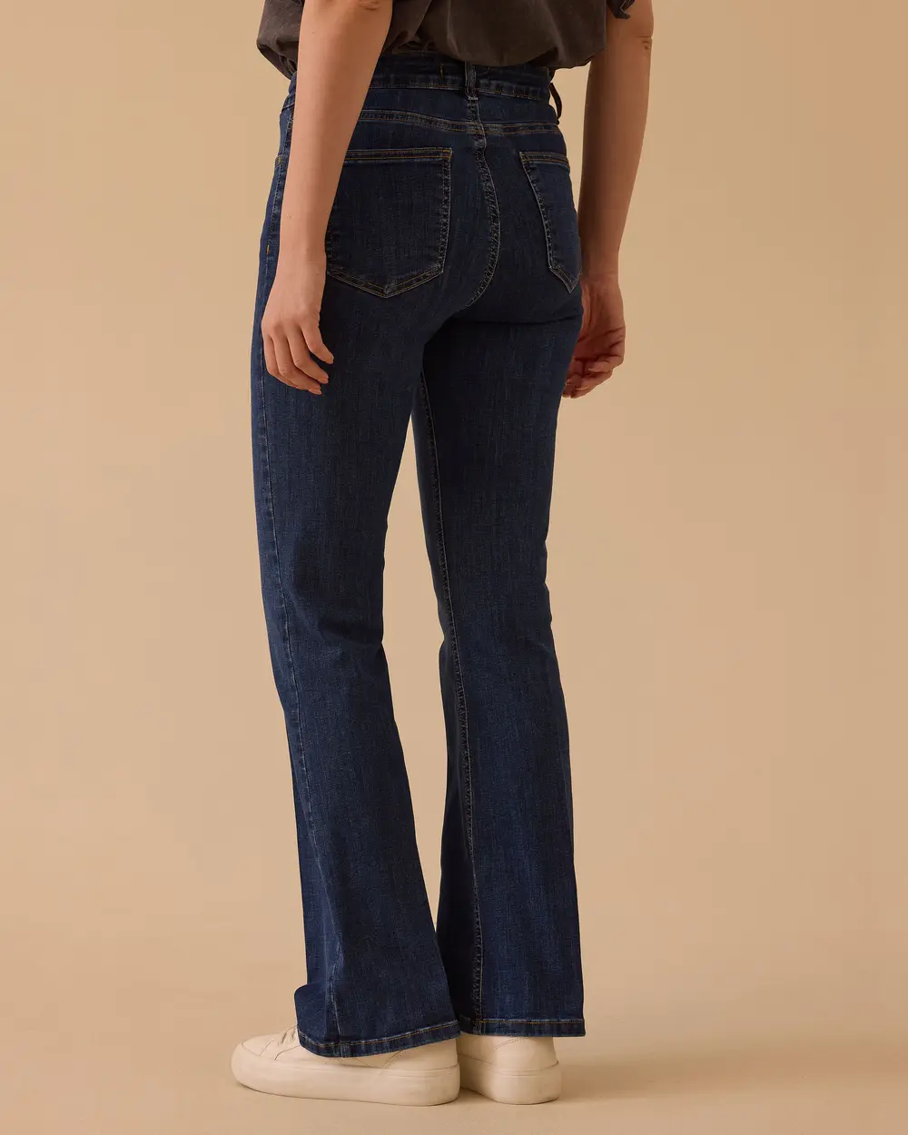 Full Length Flared Jean Pants