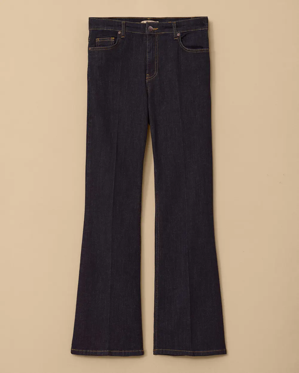 Full Length Flared Jean Pants