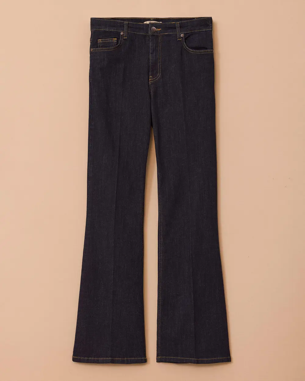 Full Length Flared Jean Pants