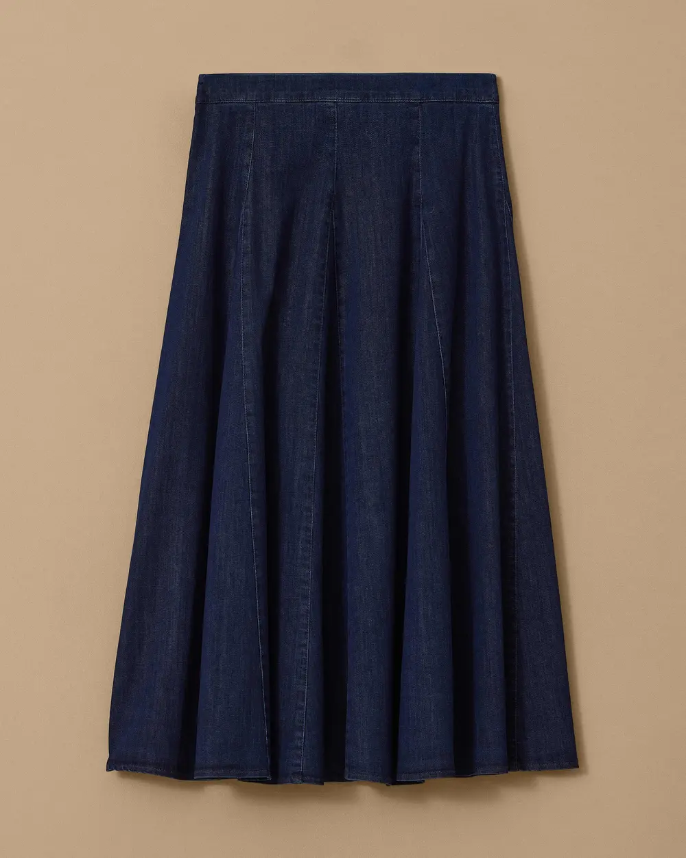 A-line Jean Skirt