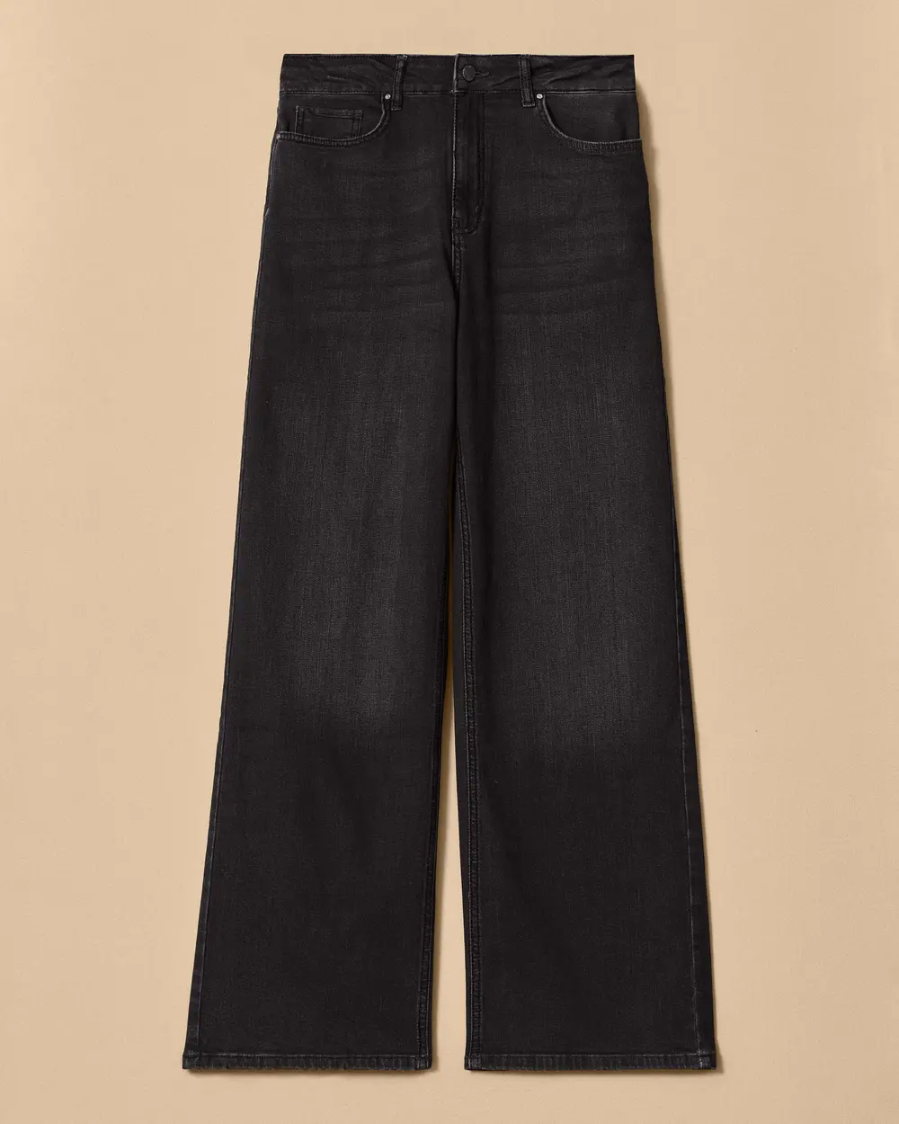 Geniş Paça Jean Pantolon