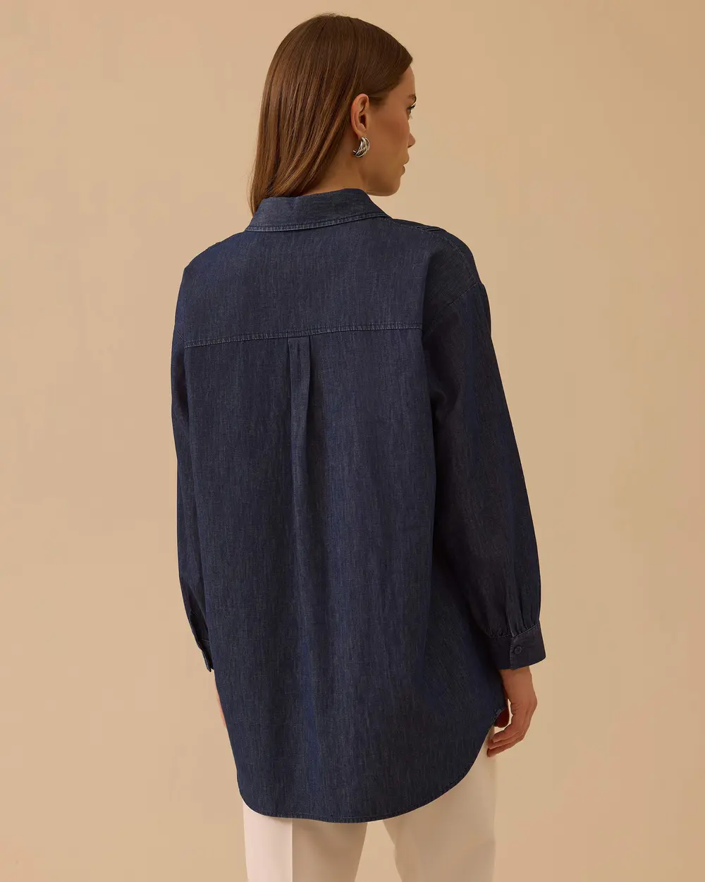 Taş İşlemeli Jean Tunik