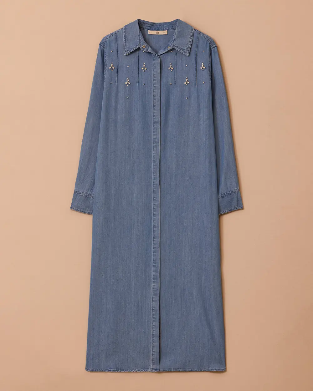 Jean Tunic with Stone Accessories