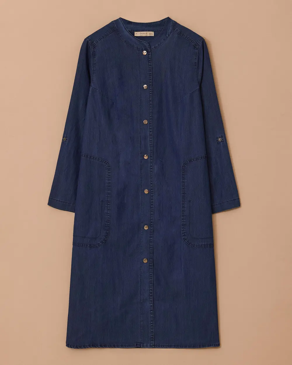 Büyük Beden Cepli Uzun Jean Kap