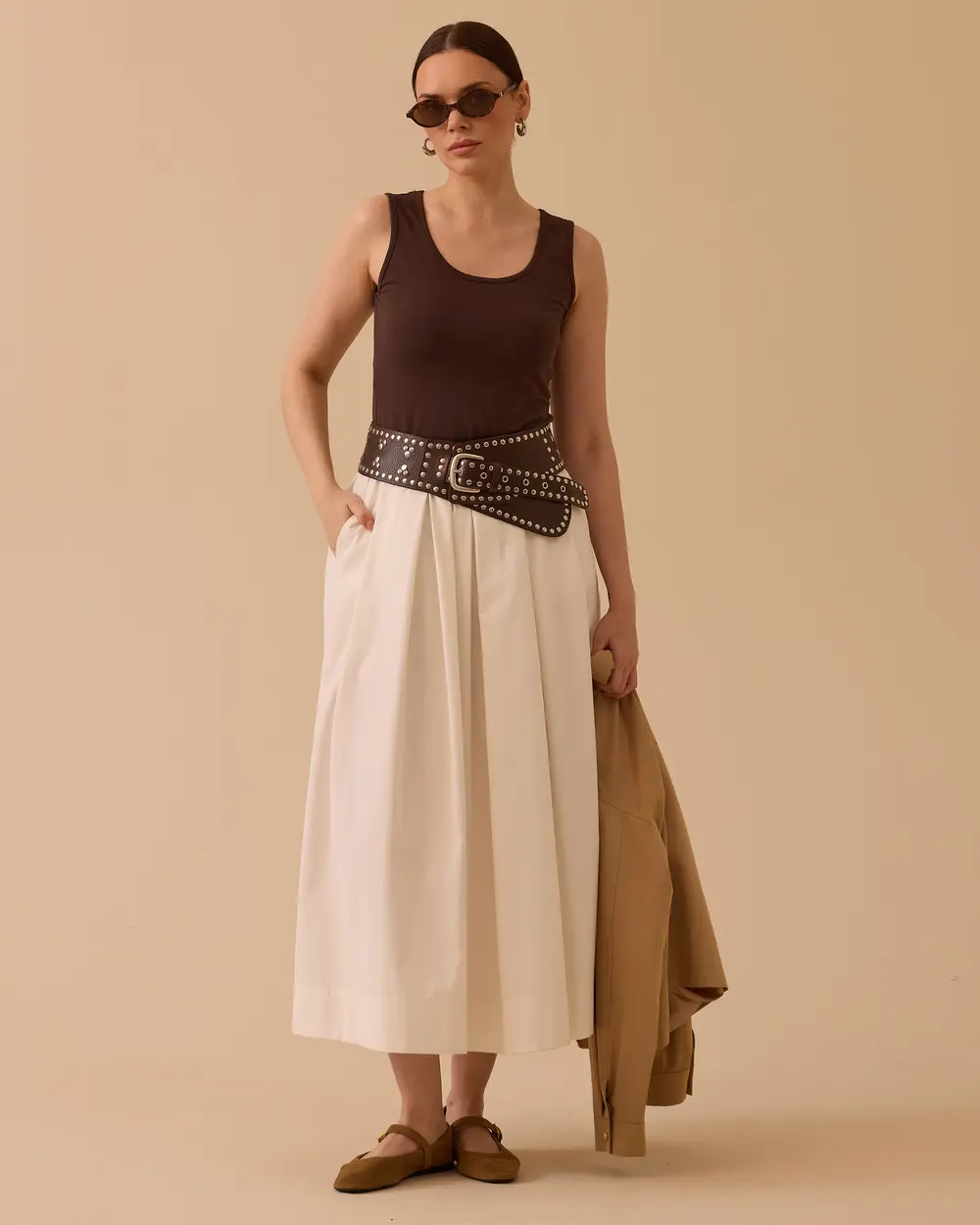 Round Neck Combed Tank Top