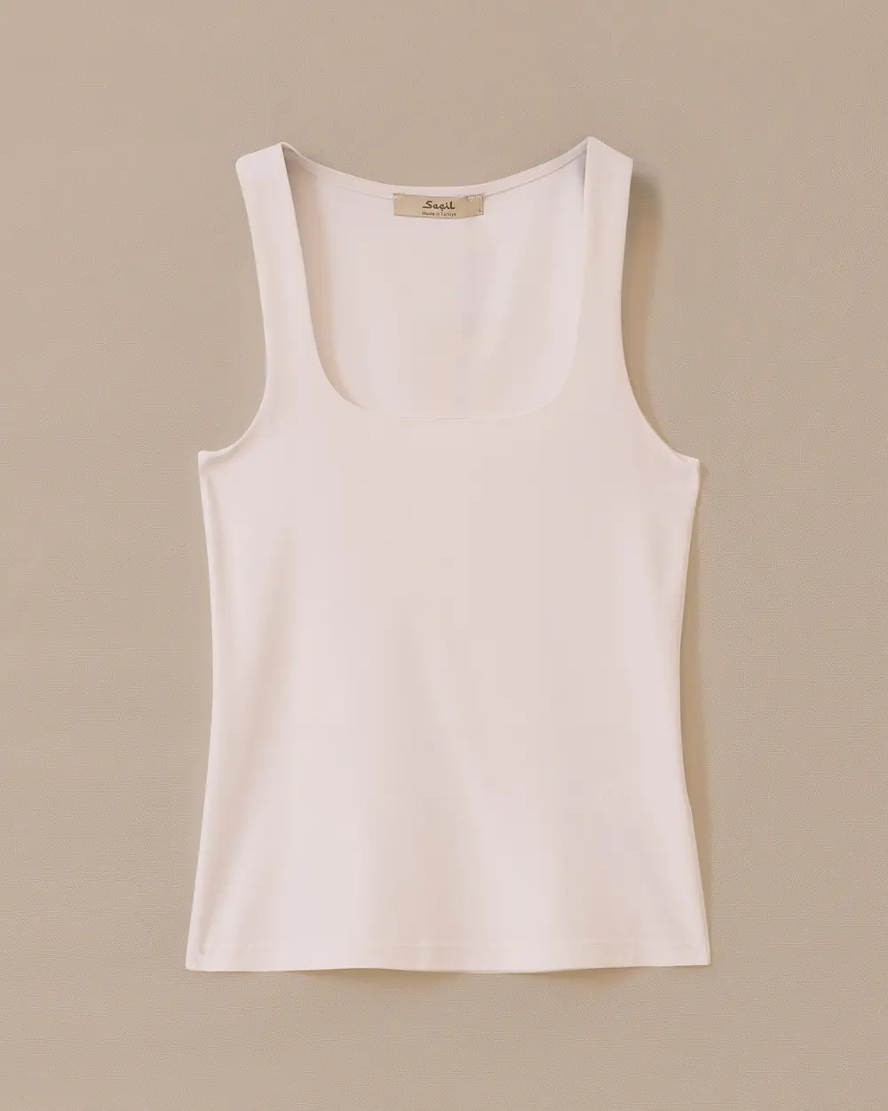 Askılı Kare Yaka Basic Atlet