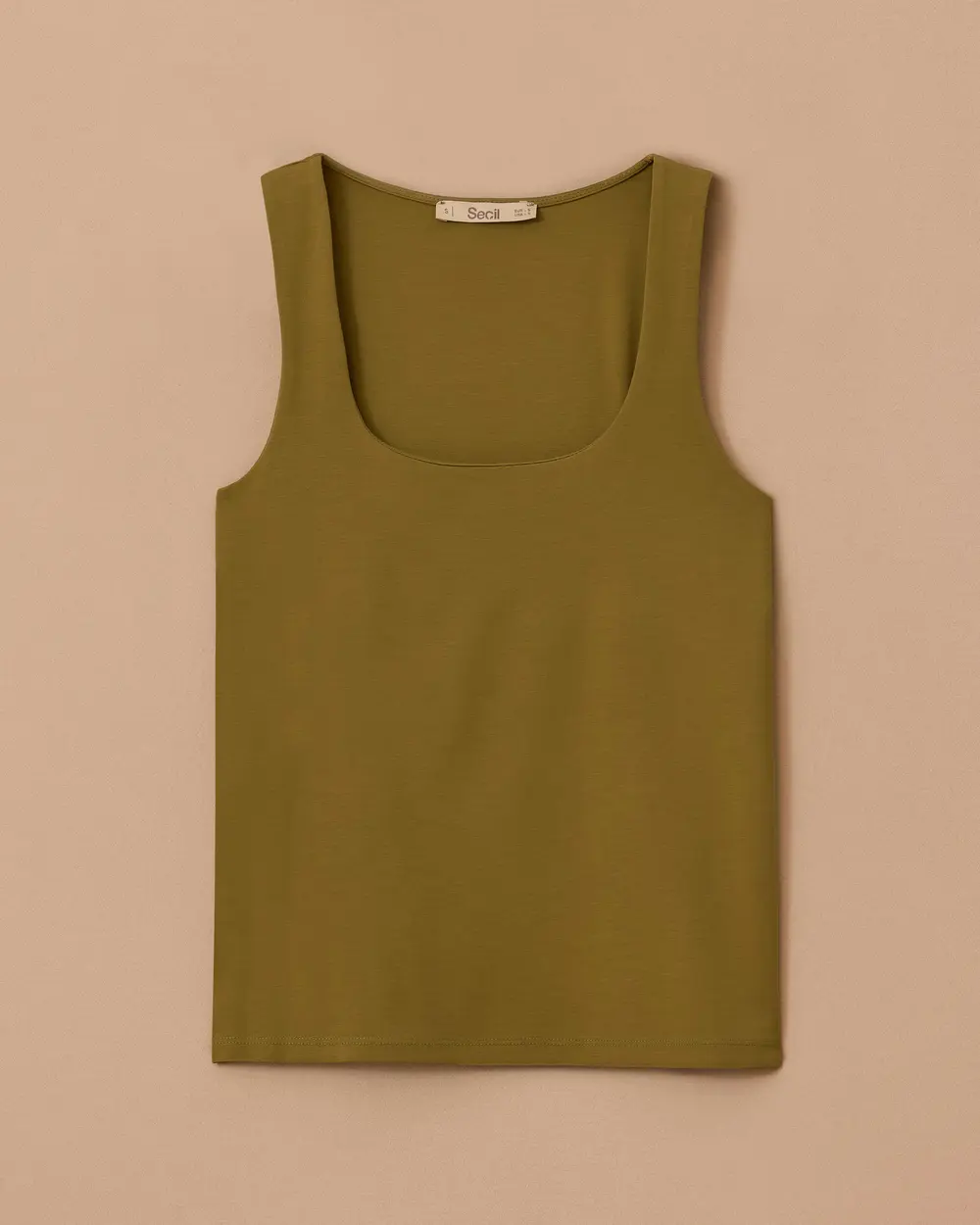 Askılı Kare Yaka Basic Atlet