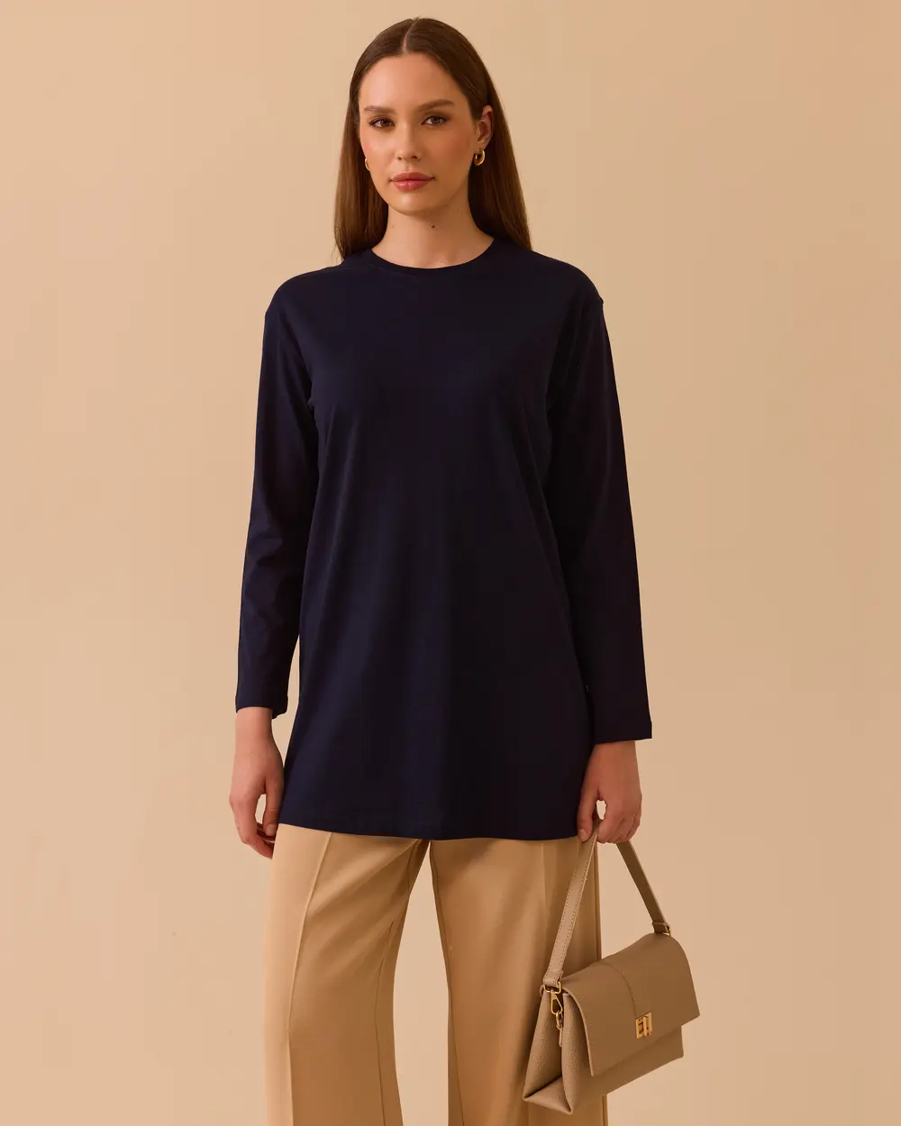 Yuvarlak Yaka Basic T-shirt