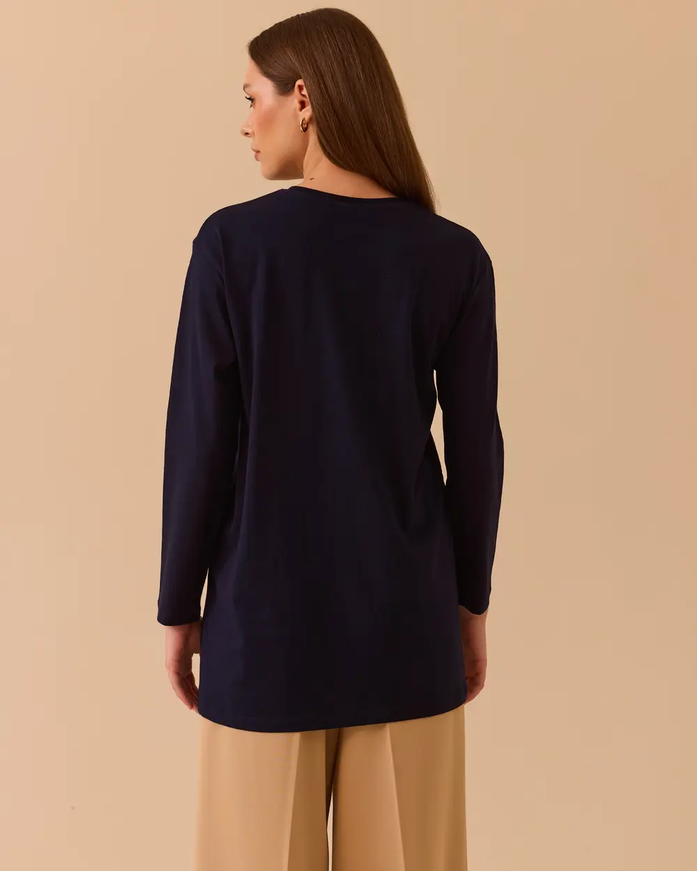 Yuvarlak Yaka Basic T-shirt