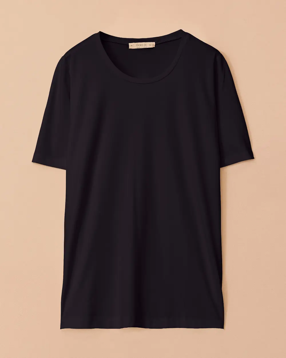 Büyük Beden Yuvarlak Yakalı Kısa Kollu Tişört