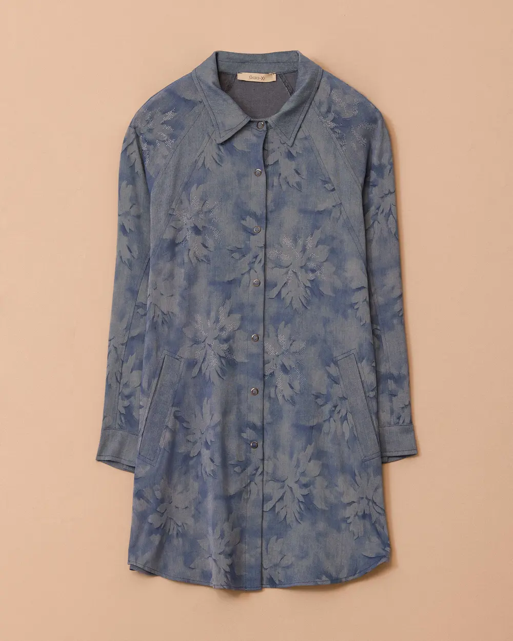 Büyük Beden Çiçek Desenli Kap