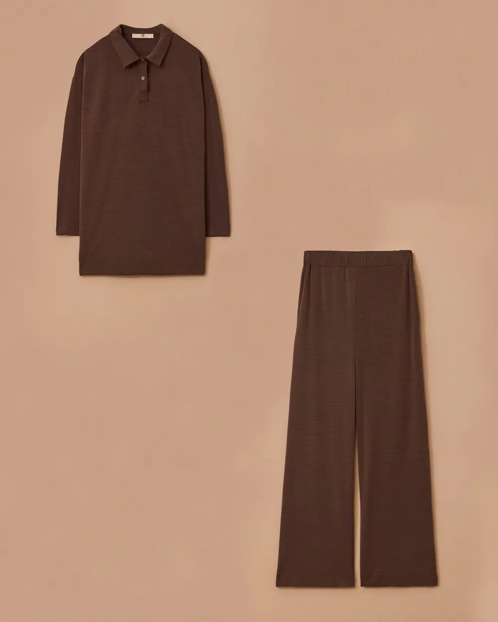 Polo Yaka Uzun Kollu Basic Takım