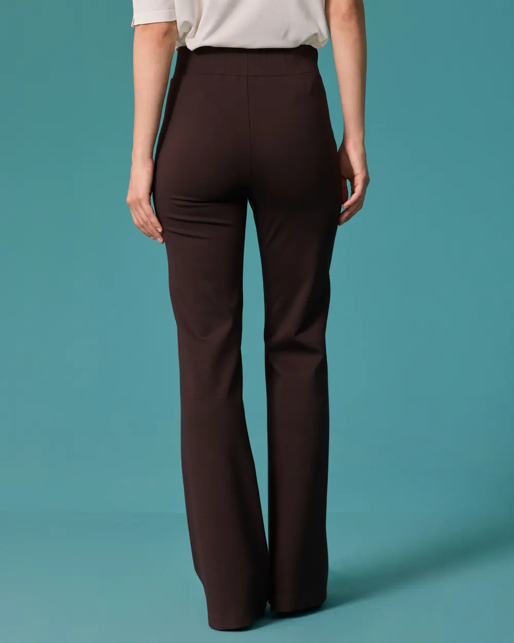 High-Waisted Flared Pants