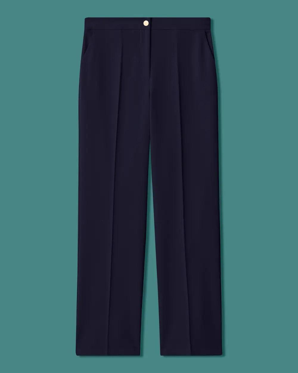 Normal Bel Düz Paça Pantolon