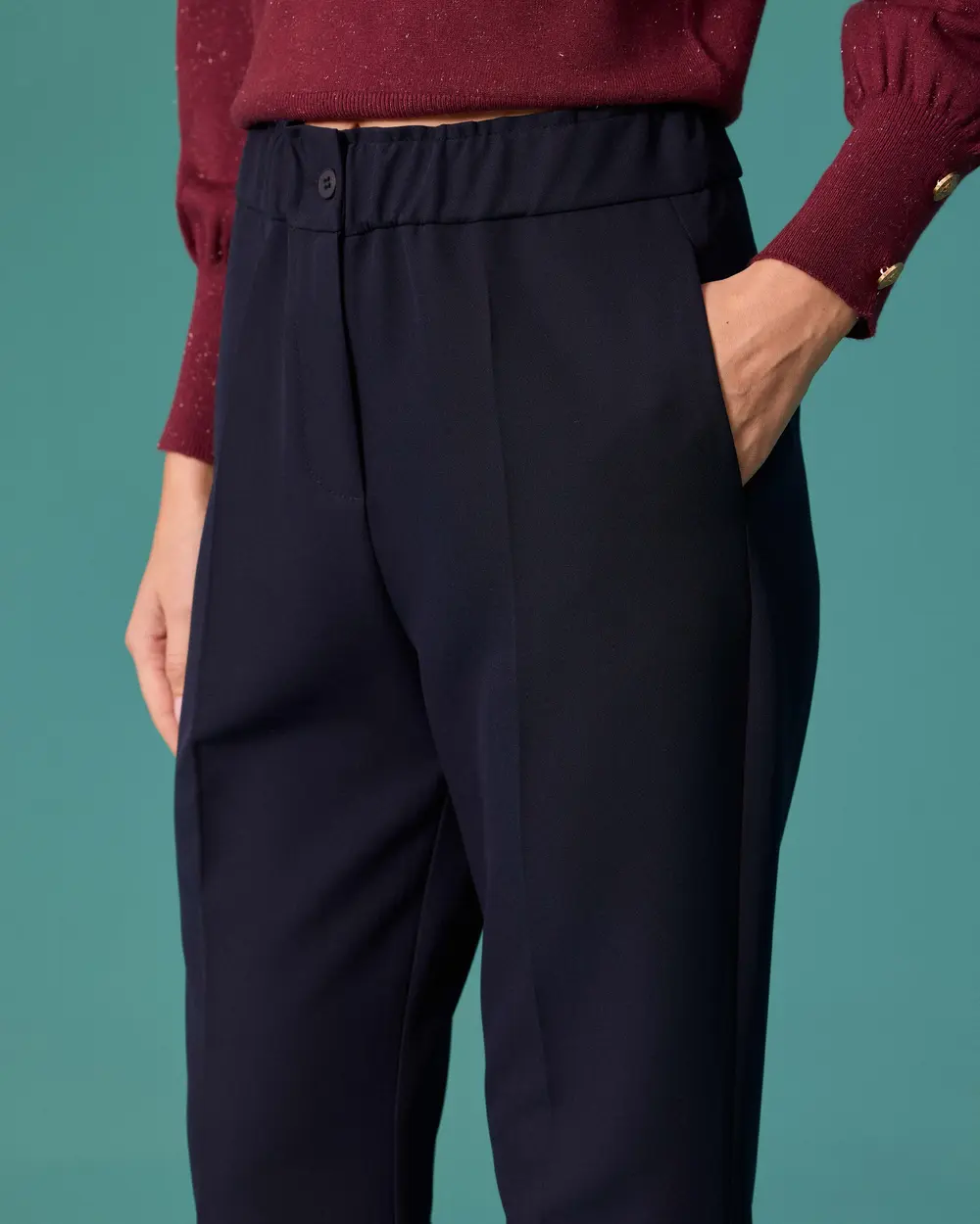 Yüksel Bel Lena Flared Pants