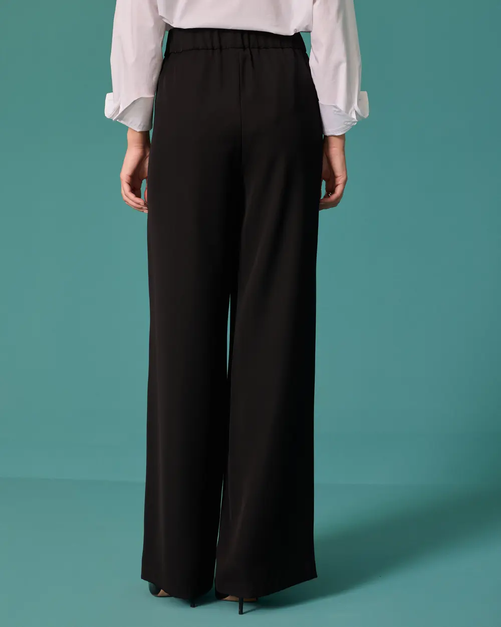 Elastic-Waist Comfort-Fit Pants