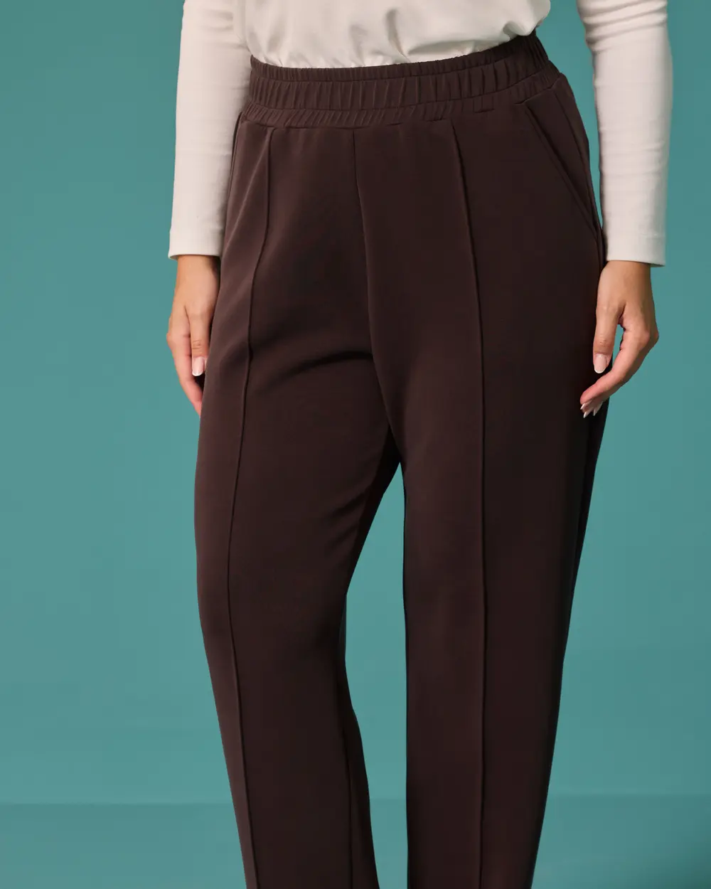 Plus-Size Carrot-Cut Sweatpants