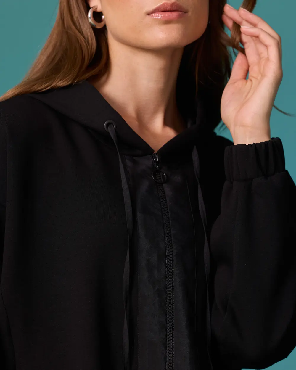 Oversized Hooded Sweatshirt