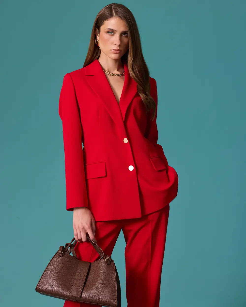 Padded Detailed Blazer Jacket