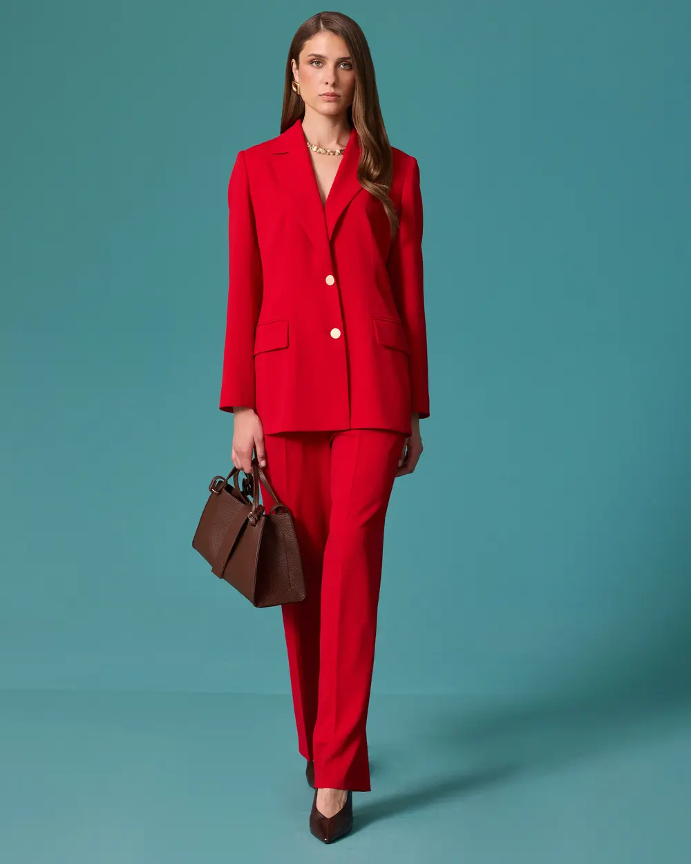 Padded Detailed Blazer Jacket