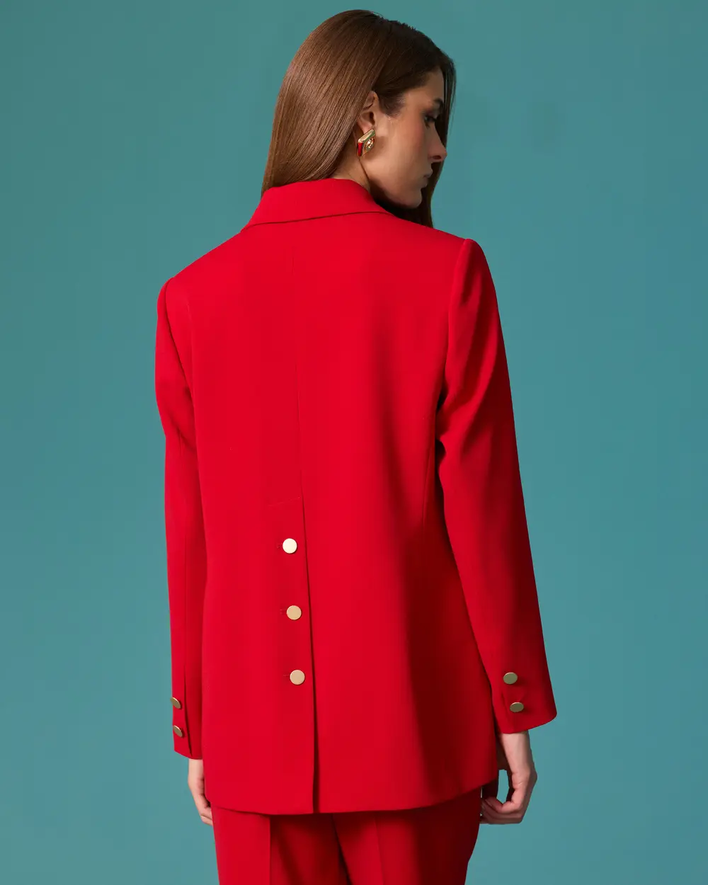 Padded Detailed Blazer Jacket