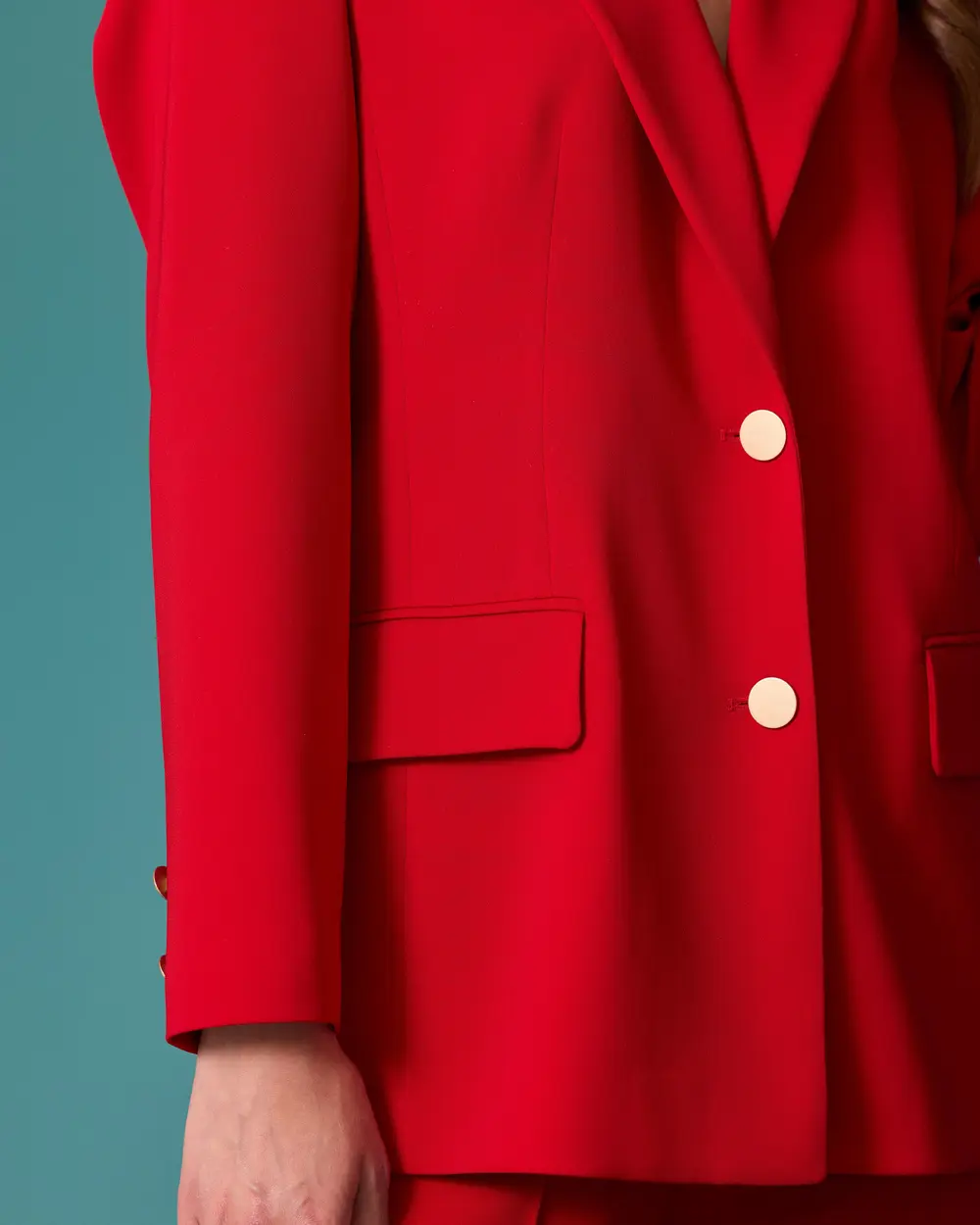 Padded Detailed Blazer Jacket