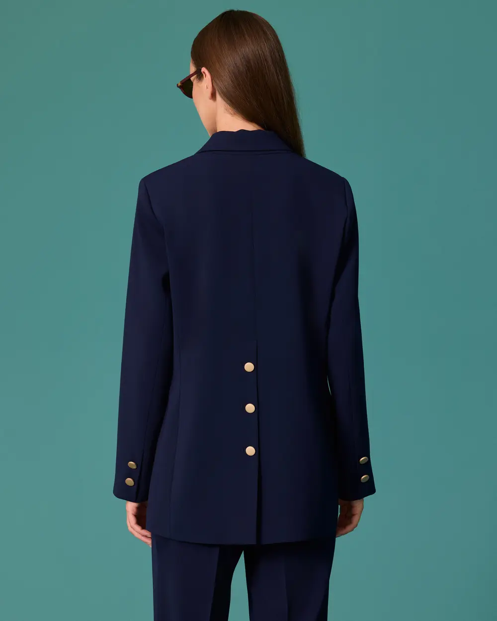 Vatka Detaylı Blazer Ceket
