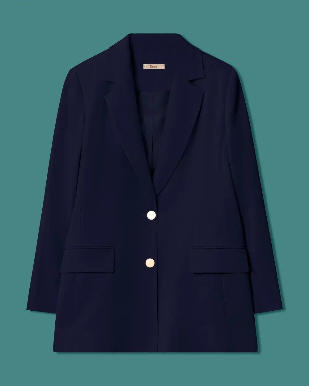 Vatka Detaylı Blazer Ceket