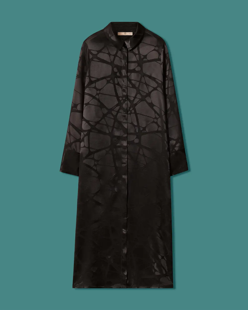 Desenli Saten Tunik