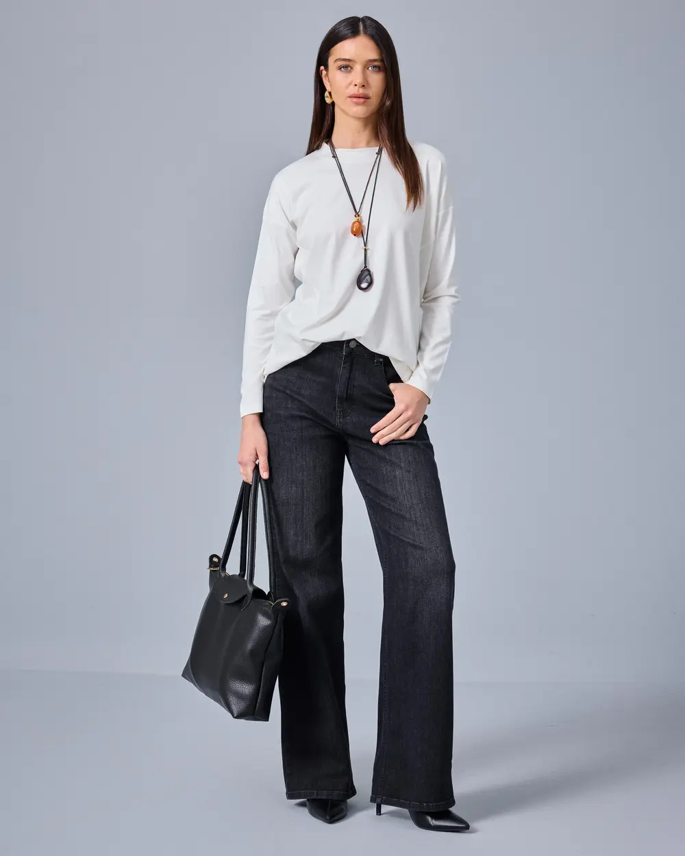 Sıfır Yaka Basic Tunik